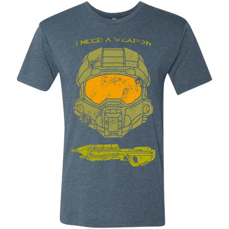 T-Shirts Indigo / S Need a Weapon Men's Triblend T-Shirt