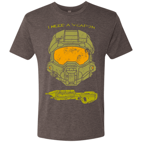 T-Shirts Macchiato / S Need a Weapon Men's Triblend T-Shirt