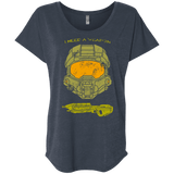 T-Shirts Vintage Navy / X-Small Need a Weapon Triblend Dolman Sleeve