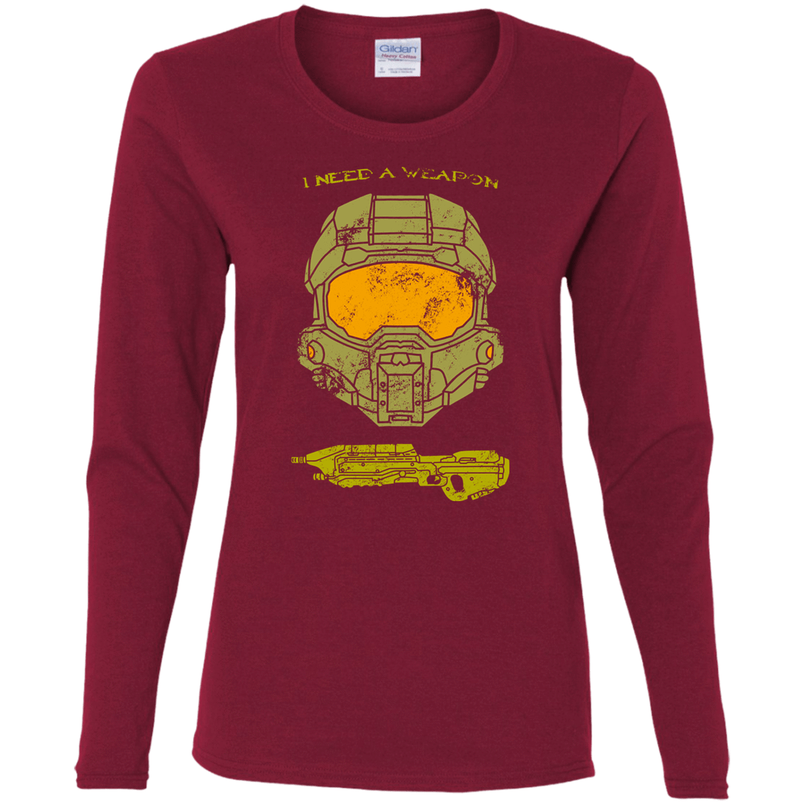 T-Shirts Cardinal / S Need a Weapon Women's Long Sleeve T-Shirt