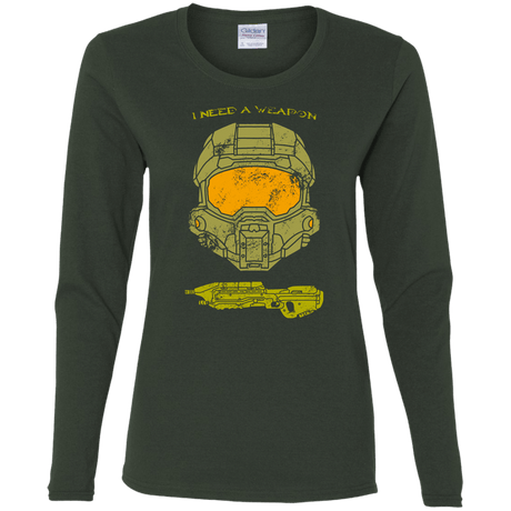 T-Shirts Forest / S Need a Weapon Women's Long Sleeve T-Shirt