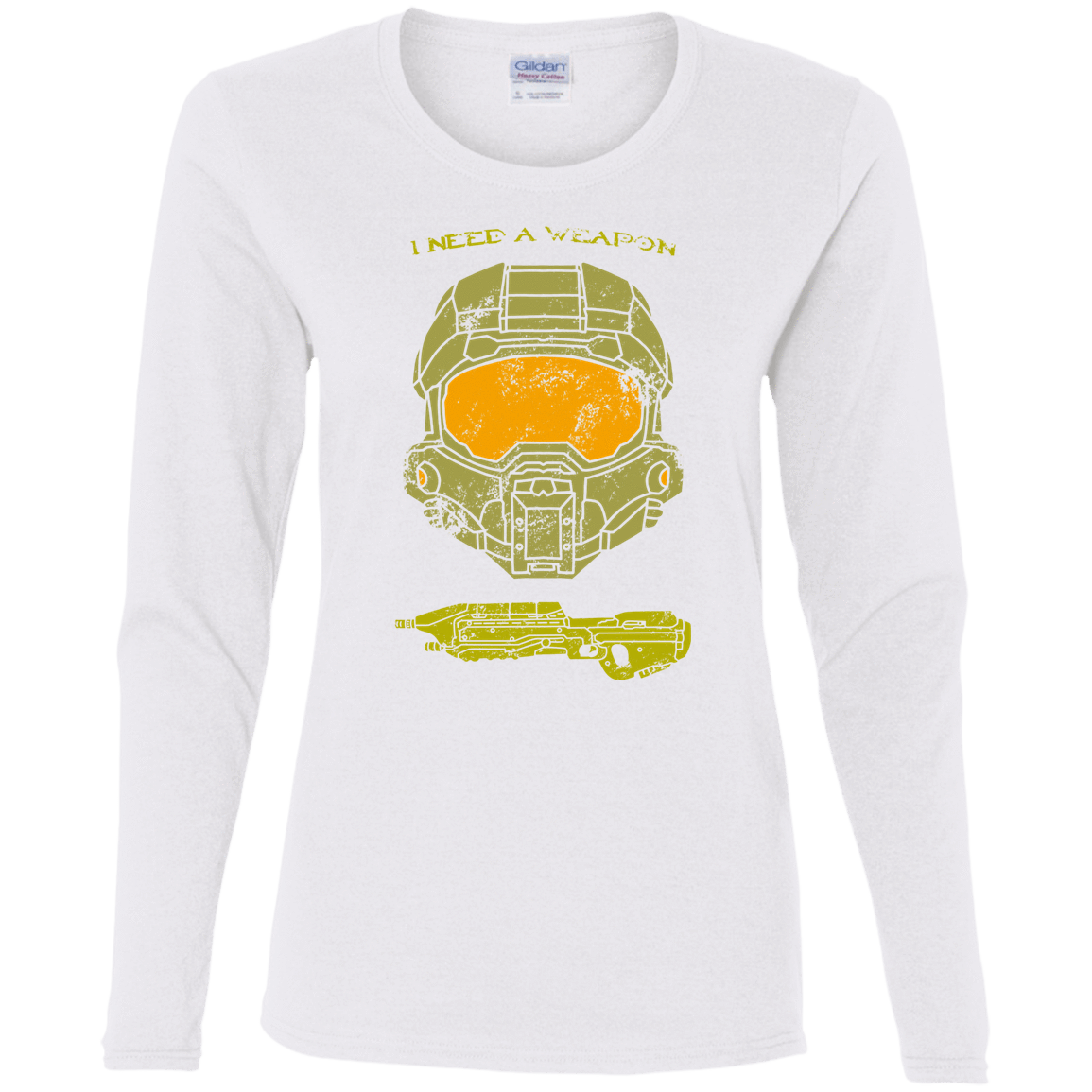 T-Shirts White / S Need a Weapon Women's Long Sleeve T-Shirt