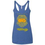 T-Shirts Vintage Royal / X-Small Need a Weapon Women's Triblend Racerback Tank
