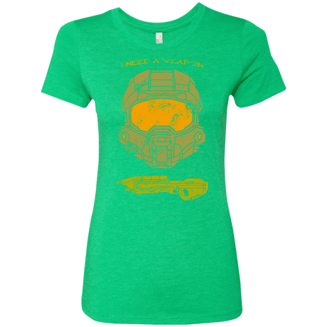T-Shirts Envy / S Need a Weapon Women's Triblend T-Shirt