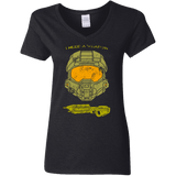 T-Shirts Black / S Need a Weapon Women's V-Neck T-Shirt