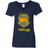 T-Shirts Navy / S Need a Weapon Women's V-Neck T-Shirt