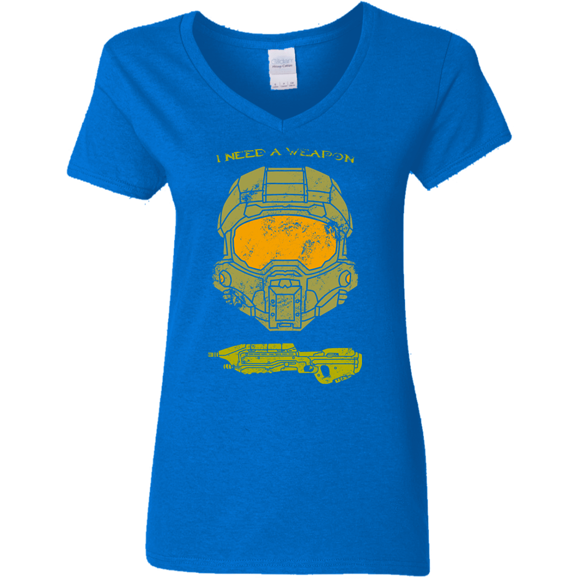 T-Shirts Royal / S Need a Weapon Women's V-Neck T-Shirt