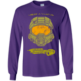 T-Shirts Purple / YS Need a Weapon Youth Long Sleeve T-Shirt
