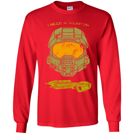 T-Shirts Red / YS Need a Weapon Youth Long Sleeve T-Shirt