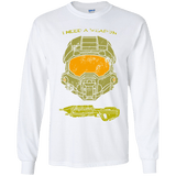 T-Shirts White / YS Need a Weapon Youth Long Sleeve T-Shirt