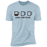 T-Shirts Light Blue / YXS Need Caffeine Boys Premium T-Shirt