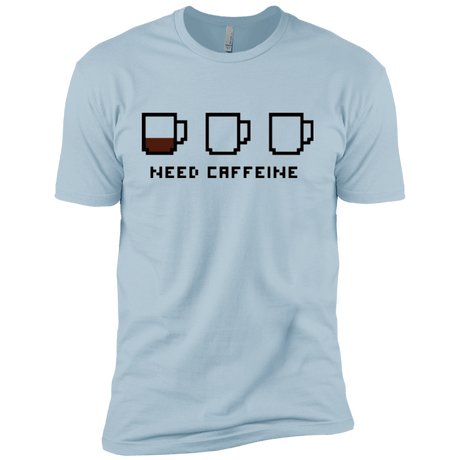 T-Shirts Light Blue / YXS Need Caffeine Boys Premium T-Shirt