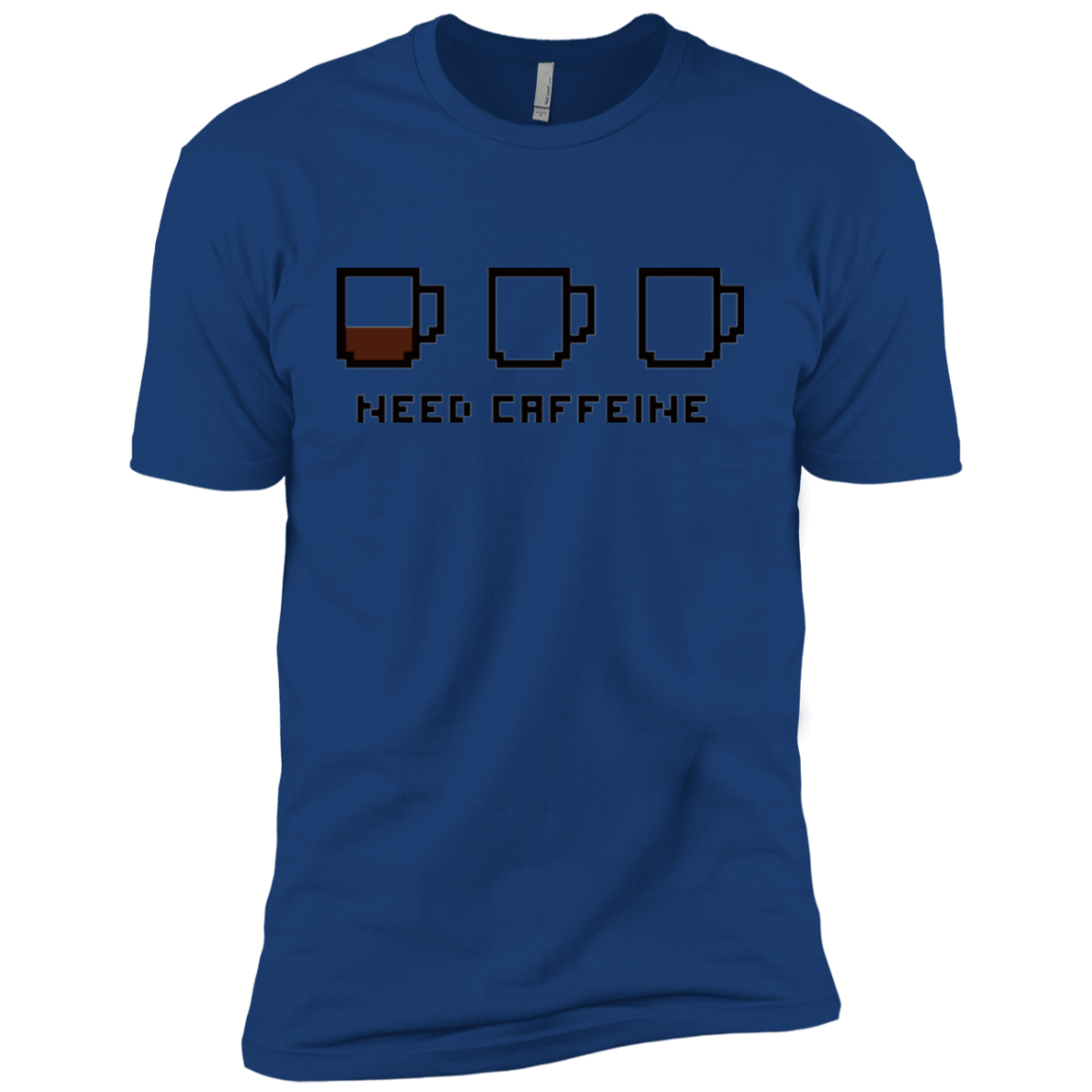 T-Shirts Royal / YXS Need Caffeine Boys Premium T-Shirt