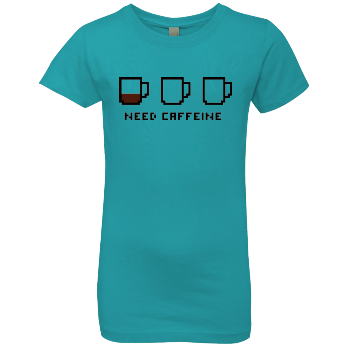 Need Caffeine Girls Premium T-Shirt