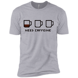 T-Shirts Heather Grey / X-Small Need Caffeine Men's Premium T-Shirt