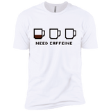 T-Shirts White / X-Small Need Caffeine Men's Premium T-Shirt