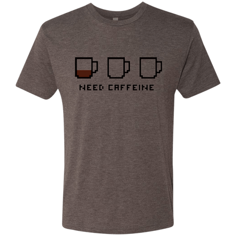 T-Shirts Macchiato / Small Need Caffeine Men's Triblend T-Shirt