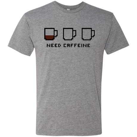 T-Shirts Premium Heather / Small Need Caffeine Men's Triblend T-Shirt