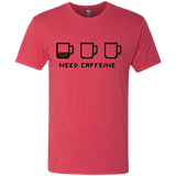 T-Shirts Vintage Red / Small Need Caffeine Men's Triblend T-Shirt