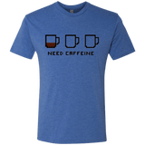 T-Shirts Vintage Royal / Small Need Caffeine Men's Triblend T-Shirt