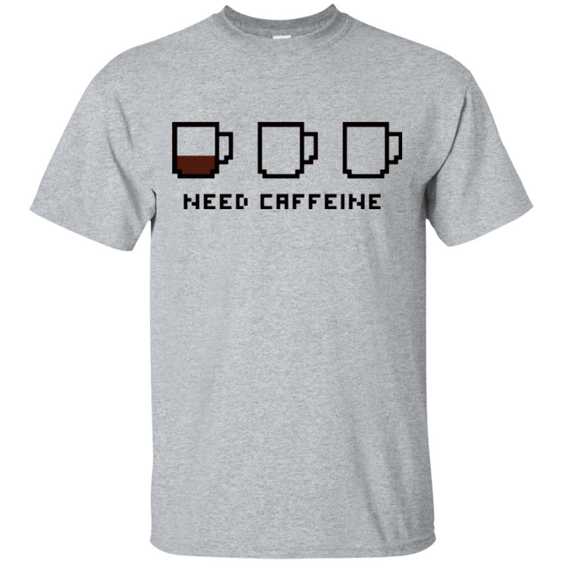 T-Shirts Sport Grey / Small Need Caffeine T-Shirt
