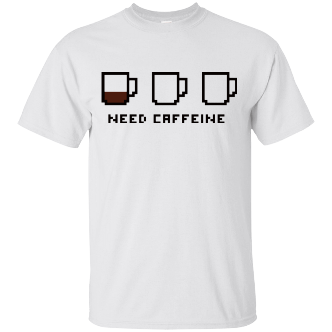 T-Shirts White / Small Need Caffeine T-Shirt