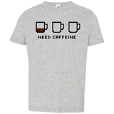 T-Shirts Heather / 2T Need Caffeine Toddler Premium T-Shirt