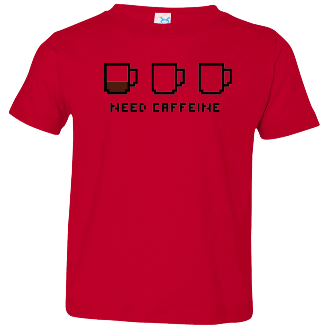 T-Shirts Red / 2T Need Caffeine Toddler Premium T-Shirt