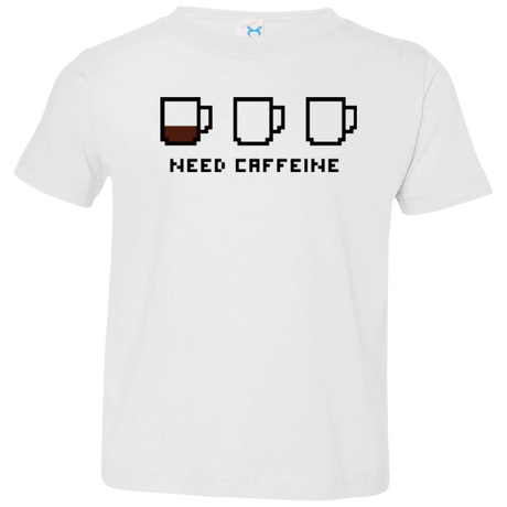 T-Shirts White / 2T Need Caffeine Toddler Premium T-Shirt