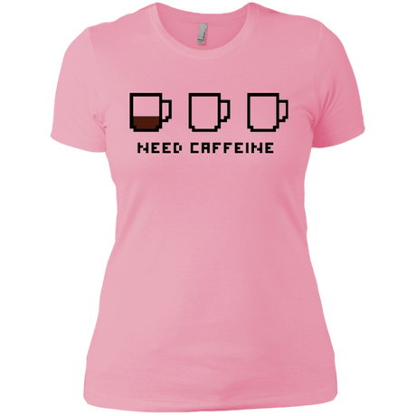 T-Shirts Light Pink / X-Small Need Caffeine Women's Premium T-Shirt