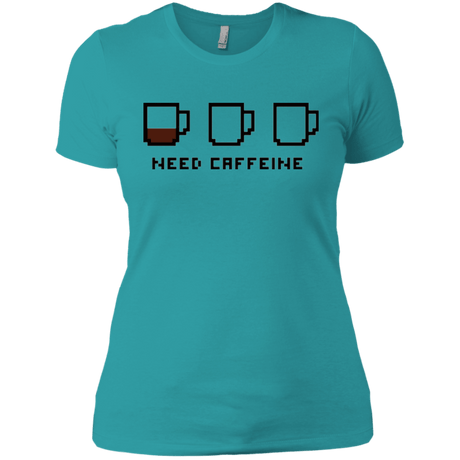 T-Shirts Tahiti Blue / X-Small Need Caffeine Women's Premium T-Shirt