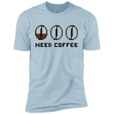 T-Shirts Light Blue / YXS Need Coffee Boys Premium T-Shirt