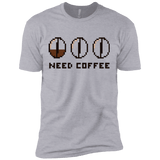 T-Shirts Heather Grey / X-Small Need Coffee Men's Premium T-Shirt