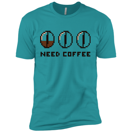 T-Shirts Tahiti Blue / X-Small Need Coffee Men's Premium T-Shirt