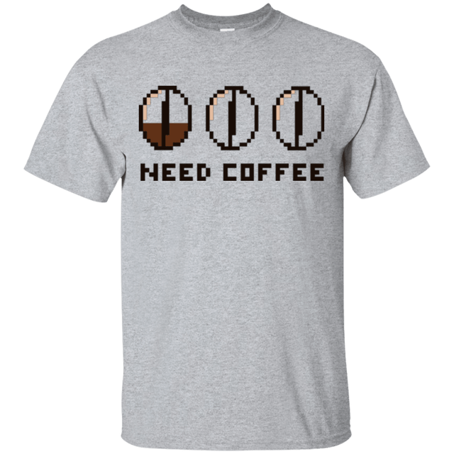 T-Shirts Sport Grey / Small Need Coffee T-Shirt