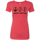 T-Shirts Vintage Red / Small Need Coffee Women's Triblend T-Shirt