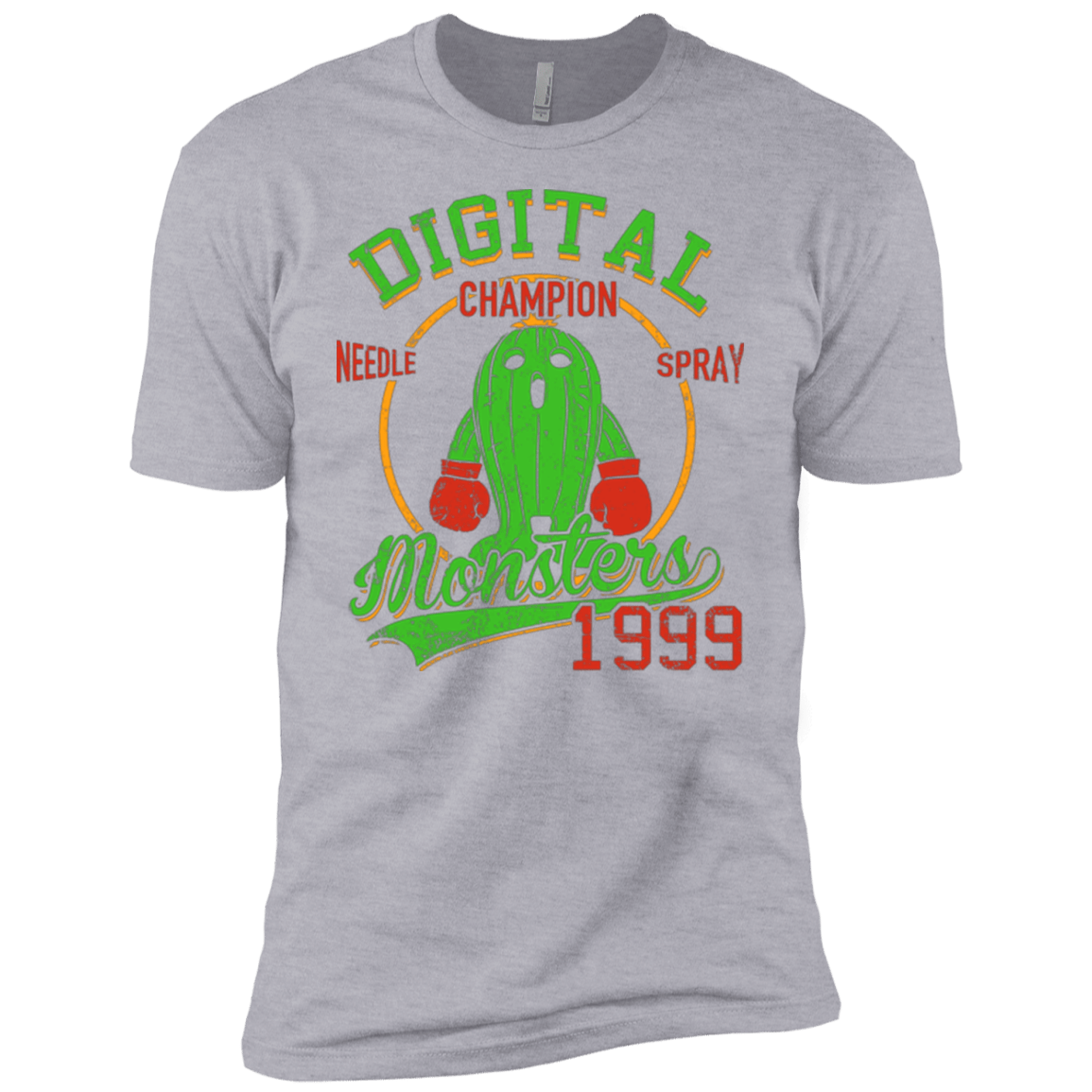 T-Shirts Heather Grey / YXS Needle Spray Boys Premium T-Shirt