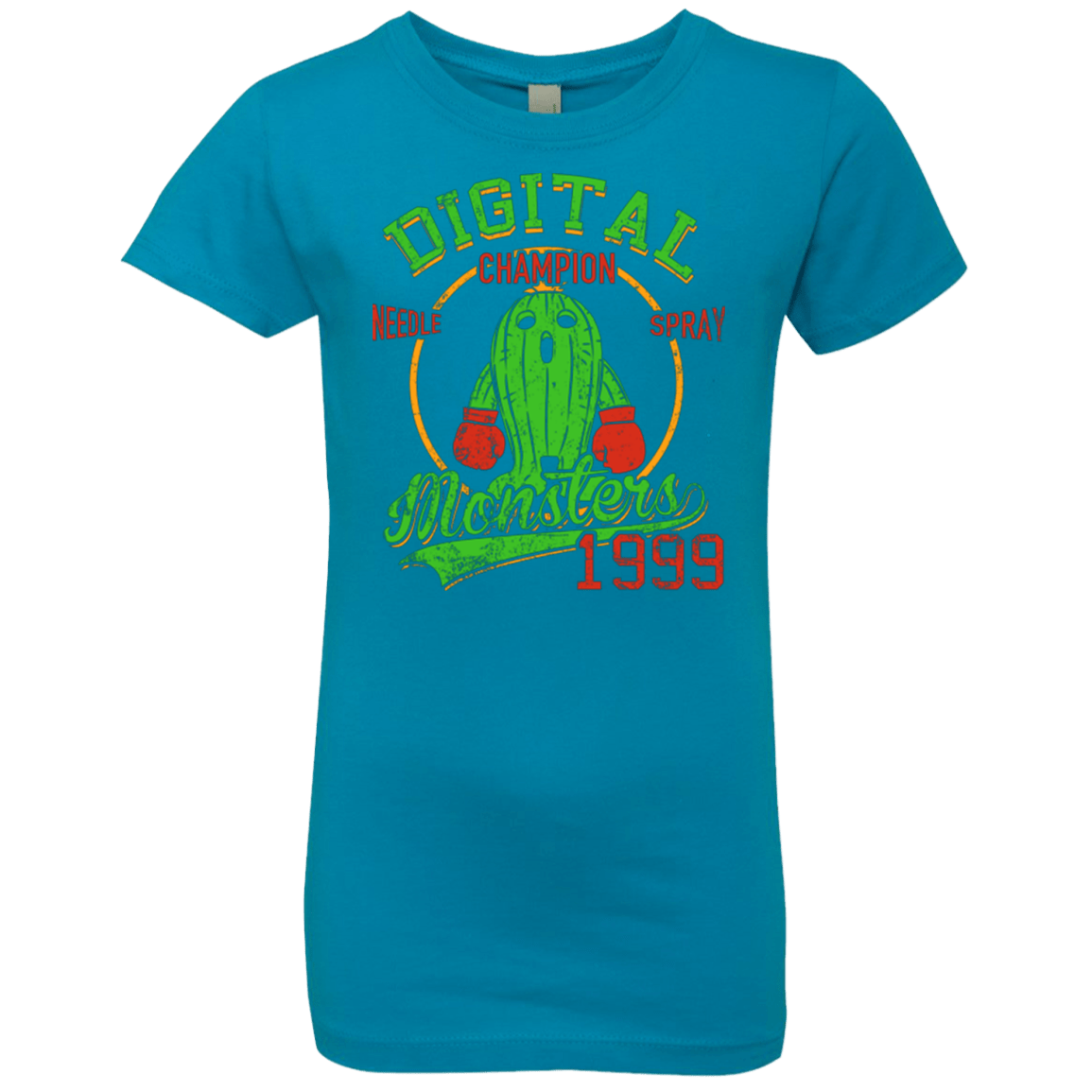 T-Shirts Turquoise / YXS Needle Spray Girls Premium T-Shirt