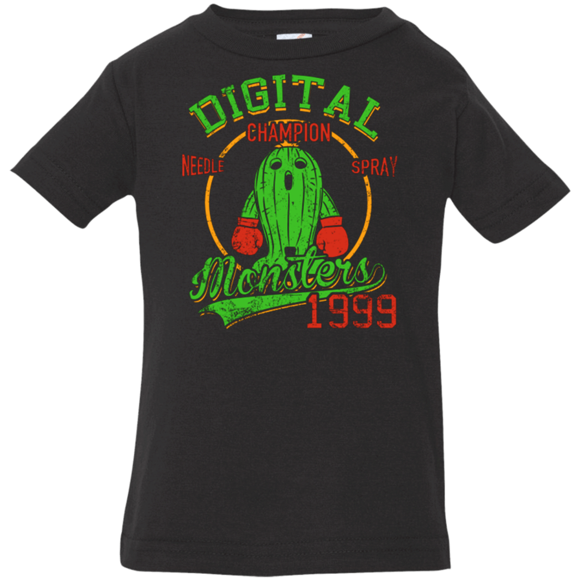 T-Shirts Black / 6 Months Needle Spray Infant PremiumT-Shirt