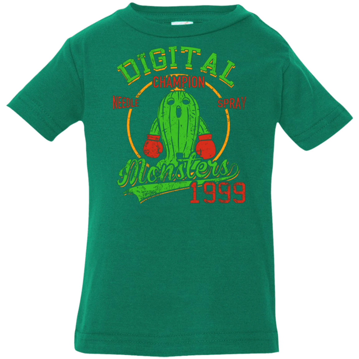 T-Shirts Kelly / 6 Months Needle Spray Infant PremiumT-Shirt