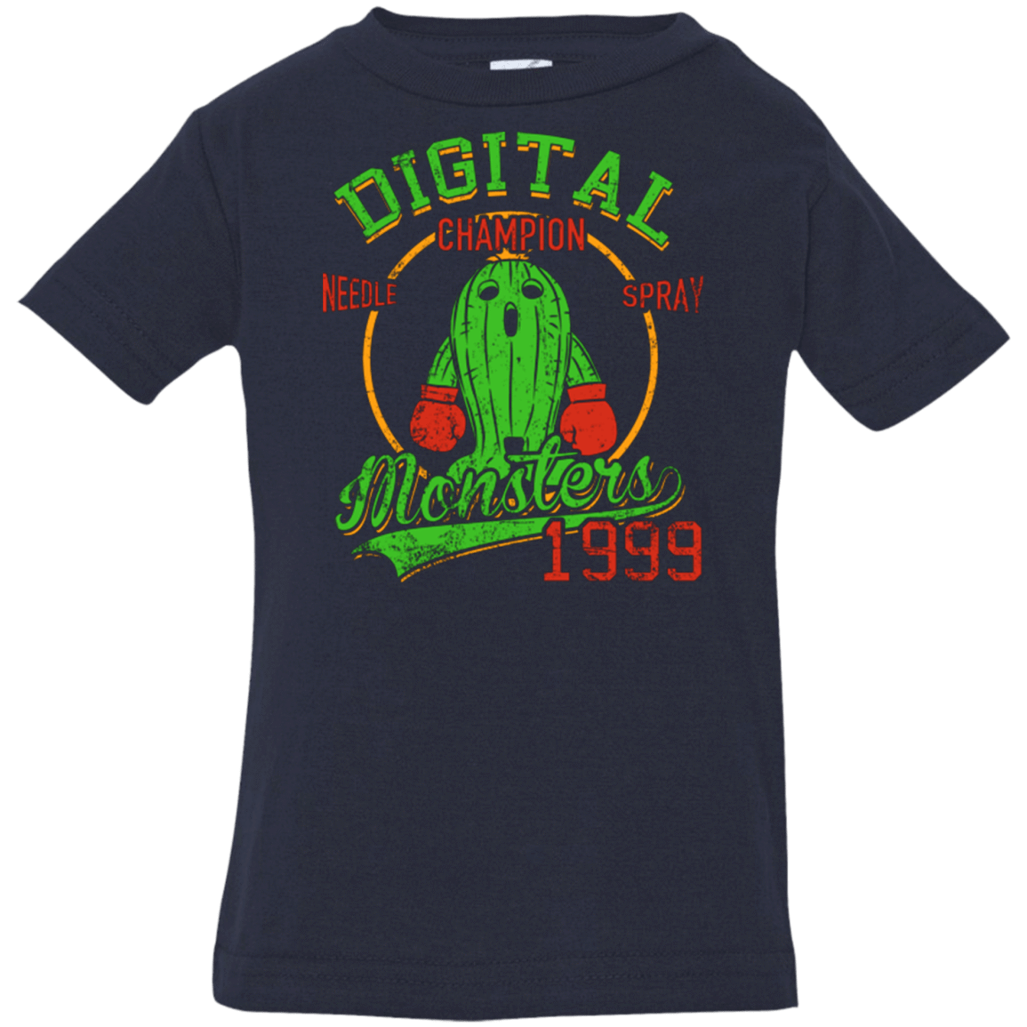 T-Shirts Navy / 6 Months Needle Spray Infant PremiumT-Shirt