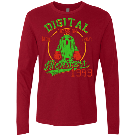 T-Shirts Cardinal / Small Needle Spray Men's Premium Long Sleeve