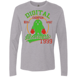 T-Shirts Heather Grey / Small Needle Spray Men's Premium Long Sleeve