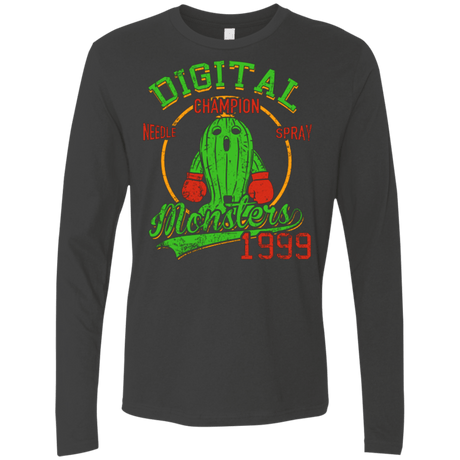 T-Shirts Heavy Metal / Small Needle Spray Men's Premium Long Sleeve