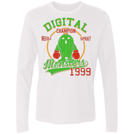 T-Shirts White / Small Needle Spray Men's Premium Long Sleeve