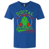 T-Shirts Royal / X-Small Needle Spray Men's Premium V-Neck