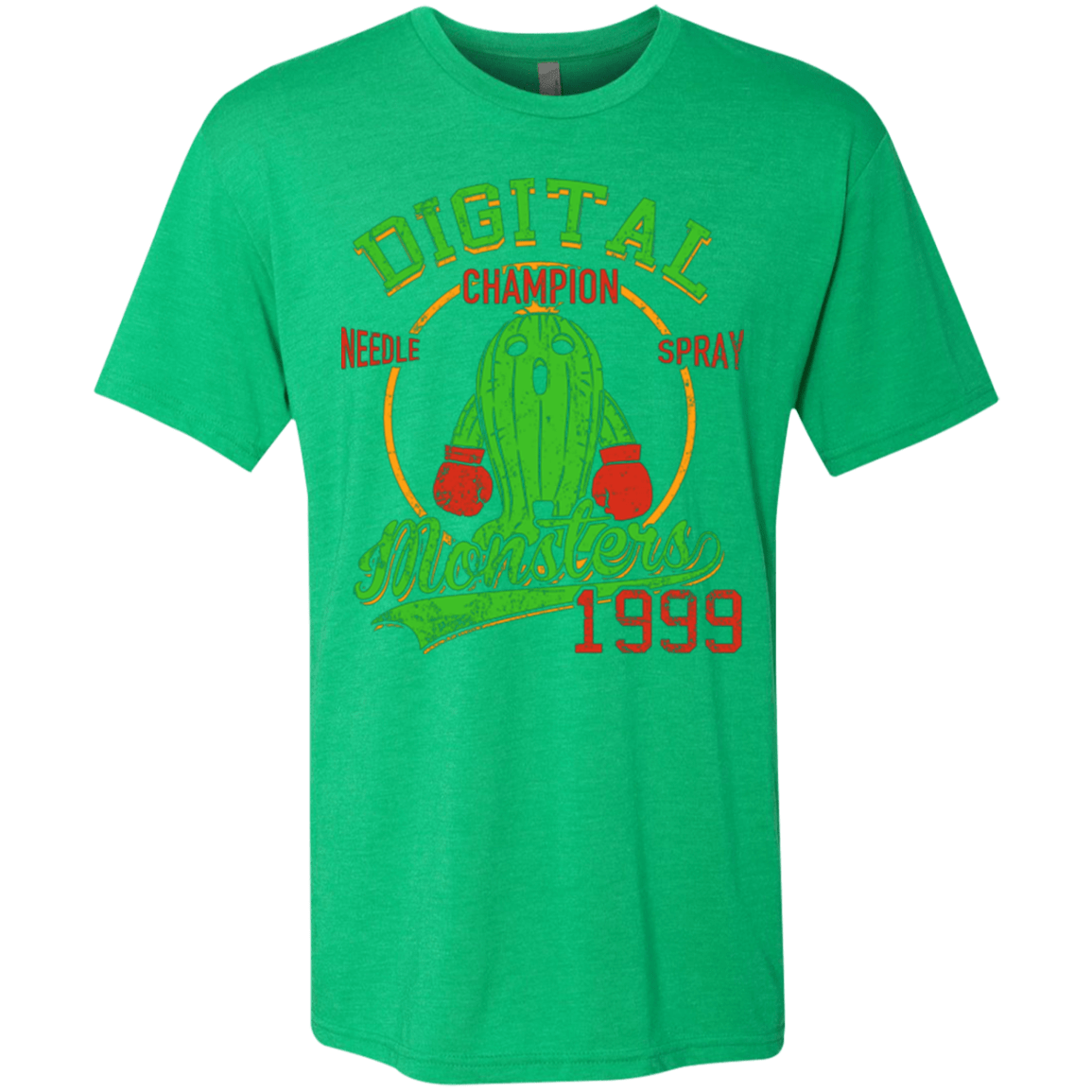 T-Shirts Envy / Small Needle Spray Men's Triblend T-Shirt