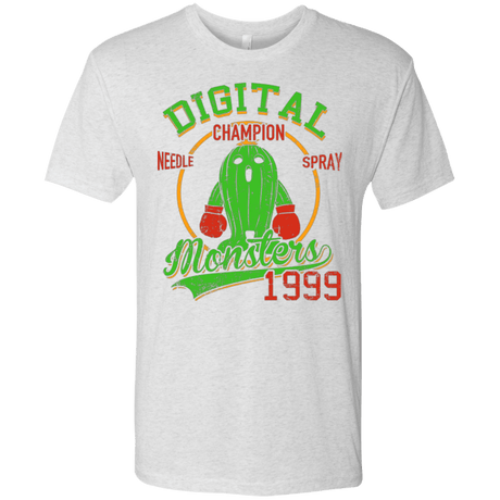 T-Shirts Heather White / Small Needle Spray Men's Triblend T-Shirt