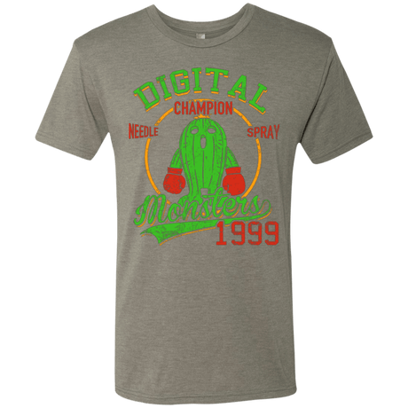 T-Shirts Venetian Grey / Small Needle Spray Men's Triblend T-Shirt