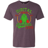 T-Shirts Vintage Purple / Small Needle Spray Men's Triblend T-Shirt